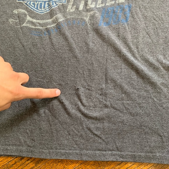 Harley-Davidson Motorcycles Shirt Gray Size 3XL - Picture 3 of 8
